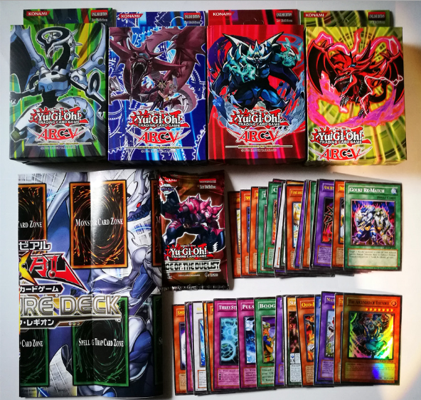 2022 Factory Wholesale Cheap 216pcs/set Yu-gi-oh Play Cards Full Card Toy Include Board Game Trading Card Games Decks Box