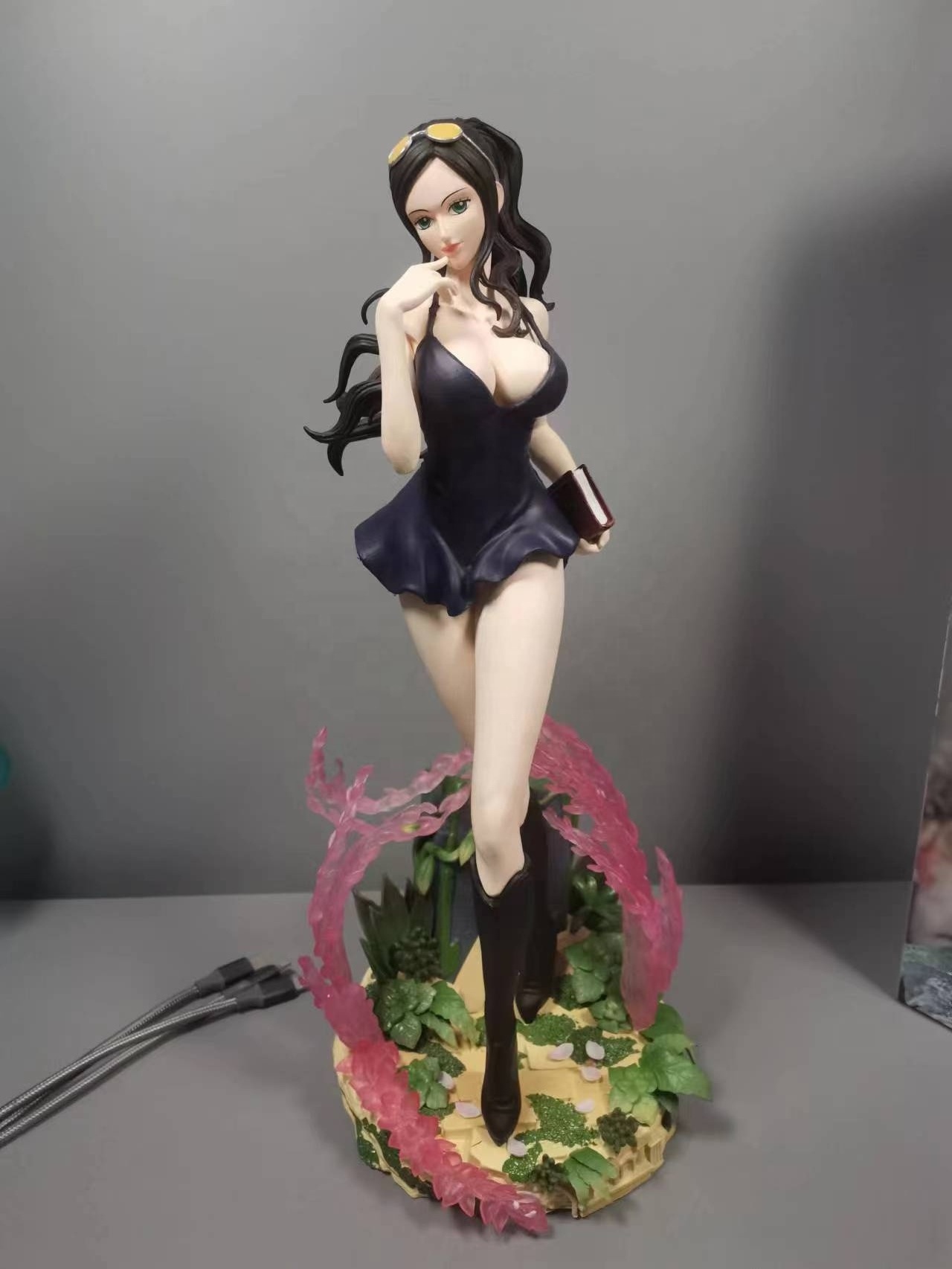 One Pieced Robin Anime Figure Nico Robin Sexy Figurine Clothes Removable Hentai 36cm Figures Pvc Statue Model Desk Ornament Toys