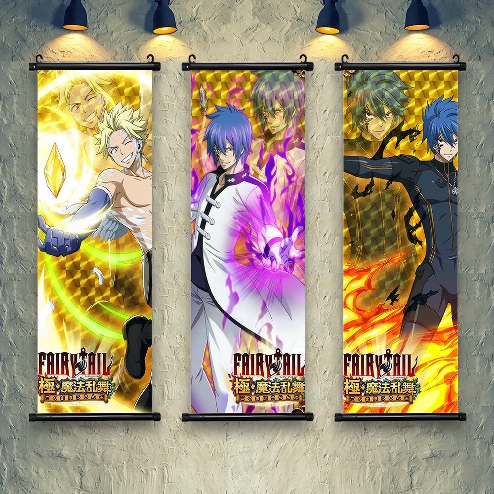 Fairy Tail Anime Posters HD Print Wall Poster Etherious Canvas Painting Wall Decor Wall Art Picture  Room Decor Home Decor