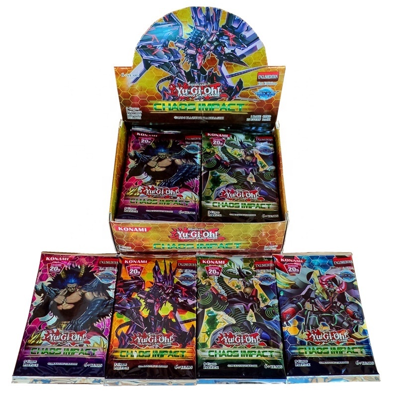 2022 Factory Wholesale Cheap 216pcs/set Yu-gi-oh Play Cards Full Card Toy Include Board Game Trading Card Games Decks Box