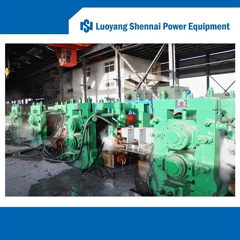 SHENNAI Auto feeding Hot rolling mill machine with guiding orbital mini automatic continuous rolling mill line for ribbed bar