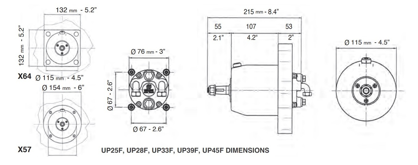 Boat Hydraulic Steering Kit