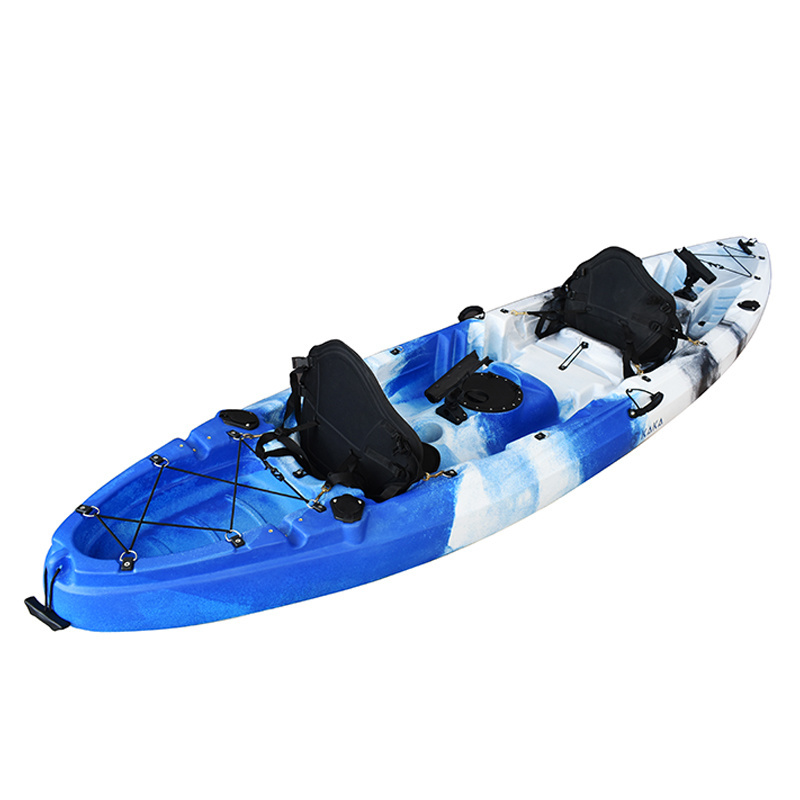 Rays2+1-Eagle ponton banana sea 2 person pedal kayak inflatable float small boat aluminum pontoons for pontoon boat