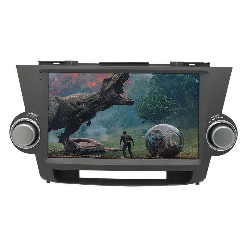 Autoradio 2 din android car dvd player for Toyota Highlander 2009-2013 navigation GPS WIFI USB car audio