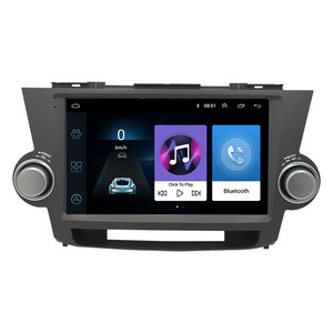 Autoradio 2 din android car dvd player for Toyota Highlander 2009-2013 navigation GPS WIFI USB car audio