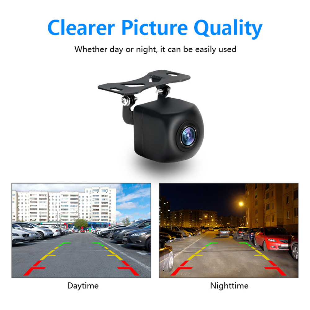 AHD Car Trunk Fish Eye Camera Waterproof Night Vision 12-24V Wide Angle 170 Degree Car Rear View Camera Backup Reverse Camera