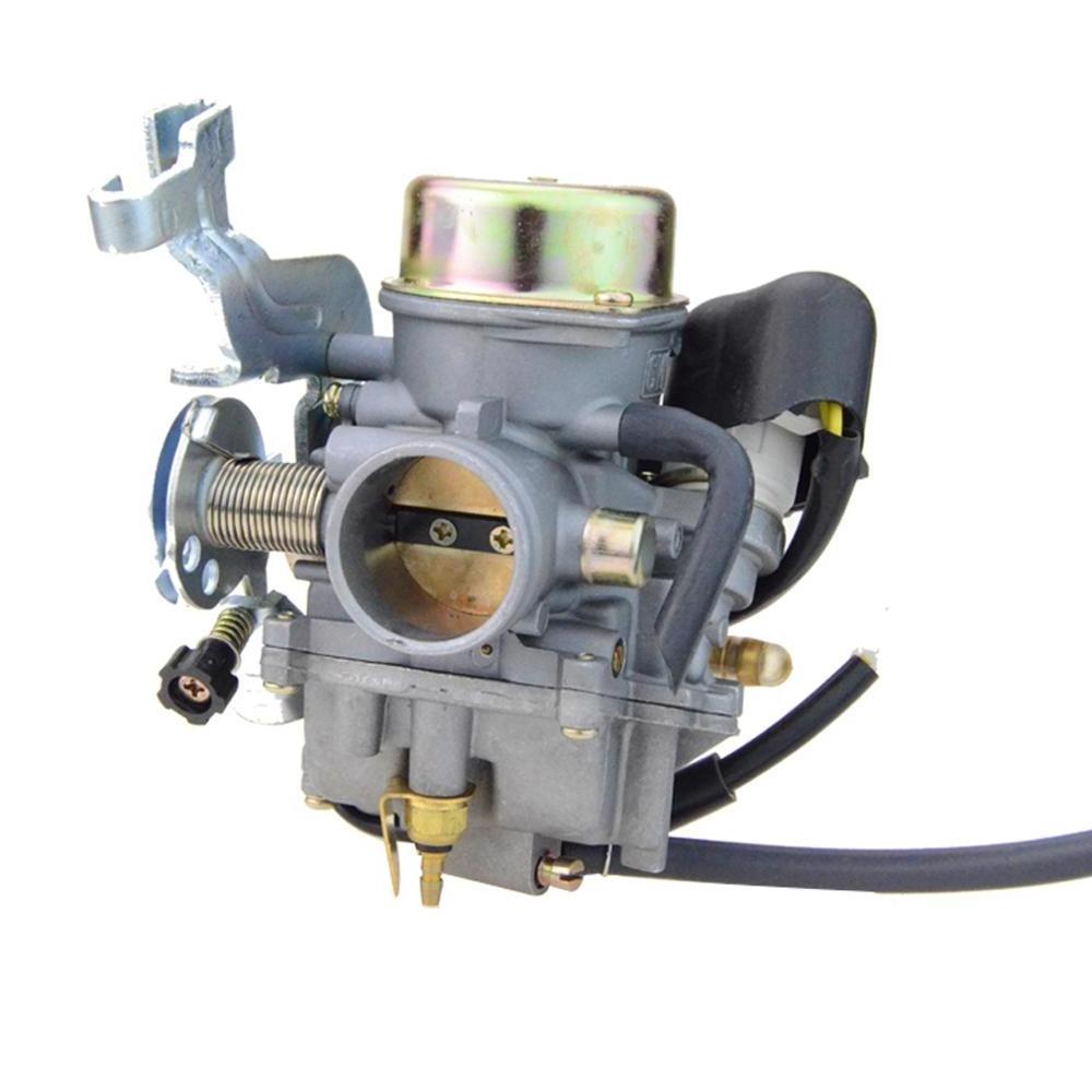 GOOFIT CVK Carburetor Replacement for Manco Talon 260cc 300cc Linhai Bighorn 260cc 300cc ATV UTV