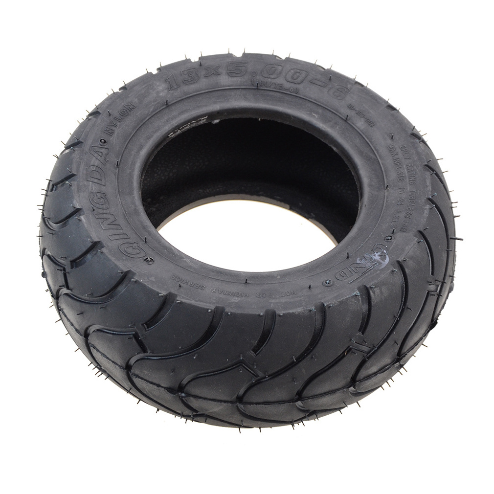 GOOFIT Motorcycle 13x5.00-6 Q103 Tire Tyres Replacement For Mini Electric Scooter