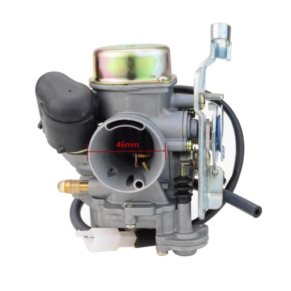 GOOFIT CVK Carburetor Replacement for Manco Talon 260cc 300cc Linhai Bighorn 260cc 300cc ATV UTV