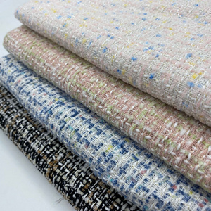 Wholesale Boucle Tweed Fabric Colorful Yarn Fancy Tweed Materia Textile Fabrics And Textiles