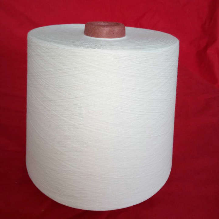 High Quality Cotton Siro Spun Yarn 32s/1 Polyester Ring Spun Yarn Non Virgin Undyed