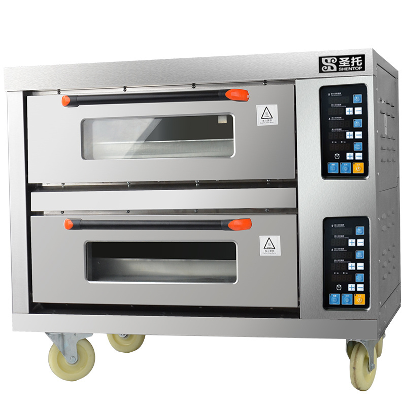 Professional Stainless Steel 1 deck 2 deck 3 deck Commercial Bakery Oven Electric Large Pizza Baking Baked Potato Oven