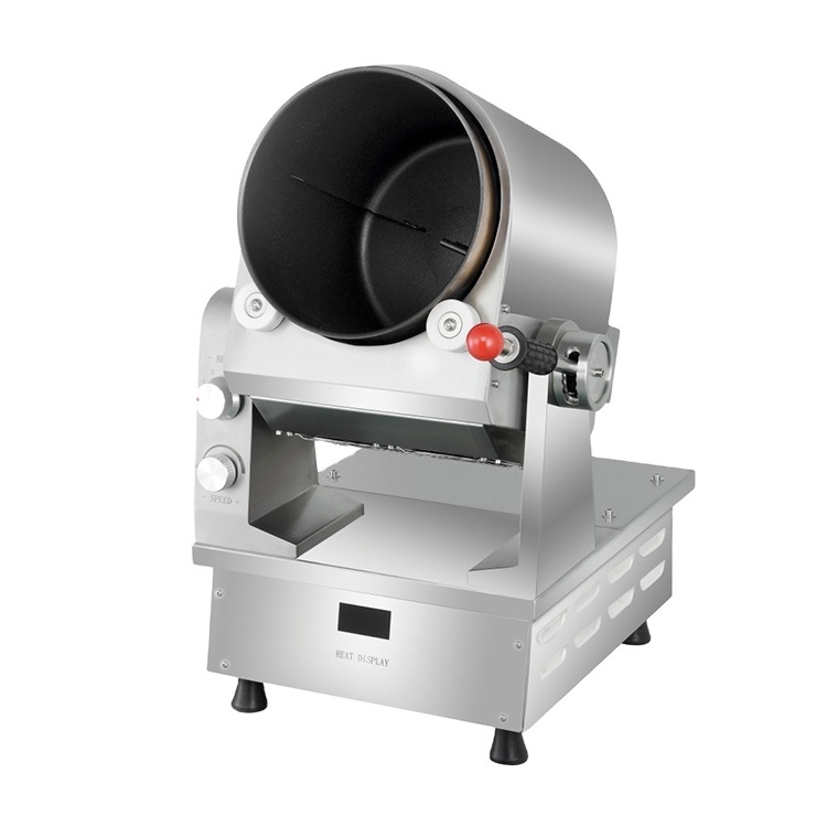 Electric gas food kitchen fried rice stir fry machine automatic cooking robot commercial automatic wok machine for restaurant