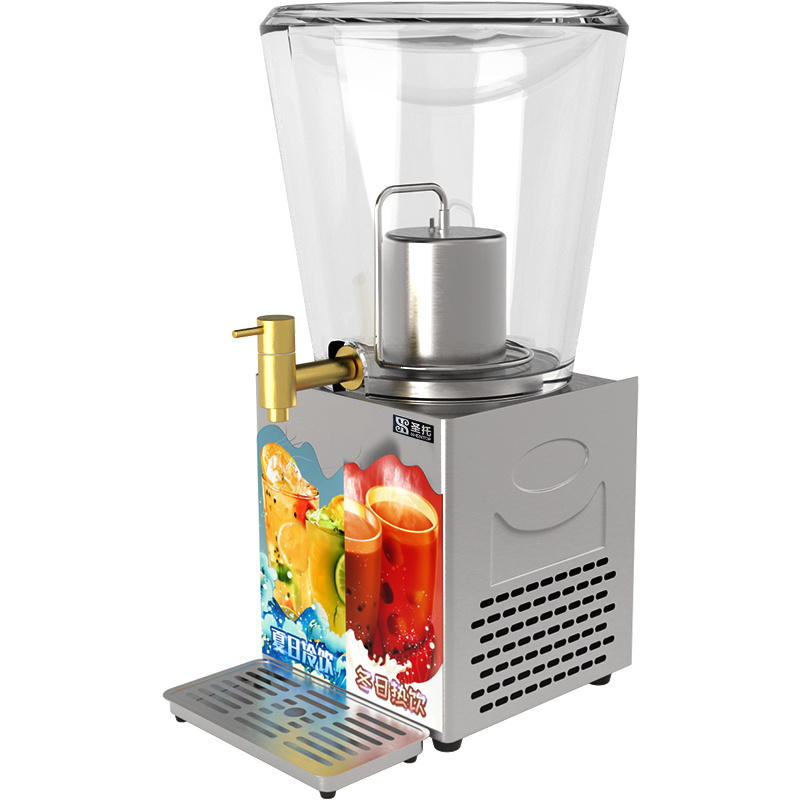 electric commercial automatic cold fruit juice dispenser machine bar soft drink dispensers stainless steel beverage dispenser