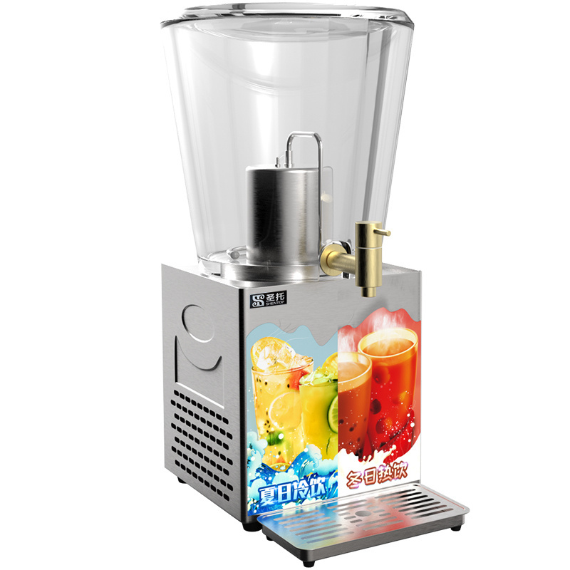 electric commercial automatic cold fruit juice dispenser machine bar soft drink dispensers stainless steel beverage dispenser