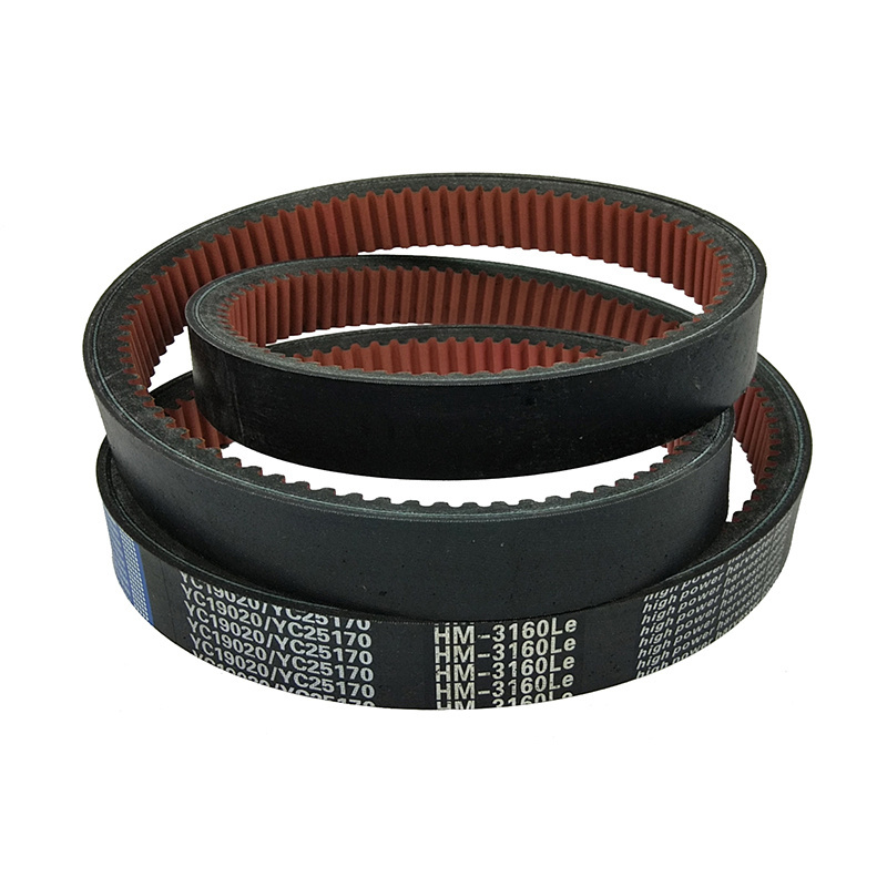 Factory sale power industrial poly transmission belt 12pk1880 flat banded tooth v belts for machine motorcycle drive