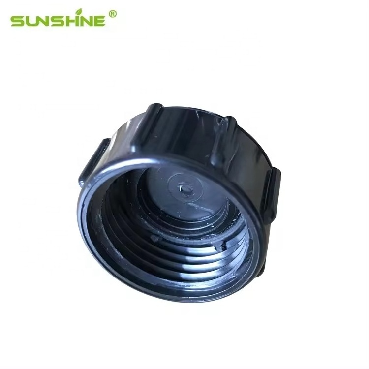 SUNSHINE Shut Off Quick Garden Hose Tap Connector Irrigation Plastic Connector End C-ap Quick Connect Not Support Summer Black