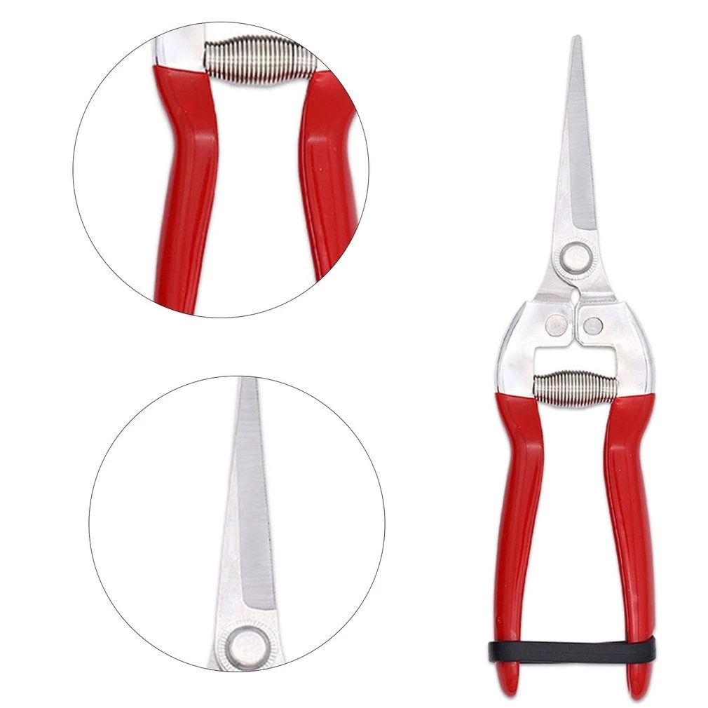 SUNSHINE High Quality Bypass Pruning scissors garden Floral secateurs pruning shear horticultural scissors