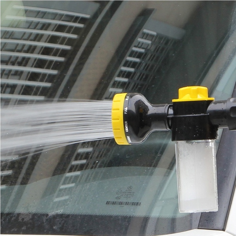 SUNSHINE sprayer garden nozzles car wash sprayers watering hoses metal water fireman high pressure nozzle foam gun soap hose