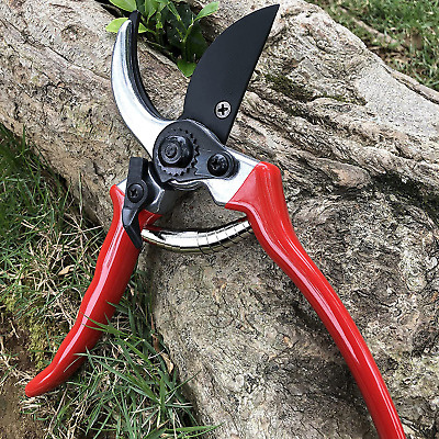 SUNSHINE 8'' Garden Pruning shears Aluminum flower Bypass Pruner secateurs cutter