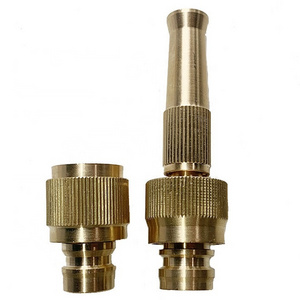 Sunshine Low Price Guaranteed Quality 3/4" Brass Gun Water Mist Nozzle Spray Garden Water Hose Nozzle