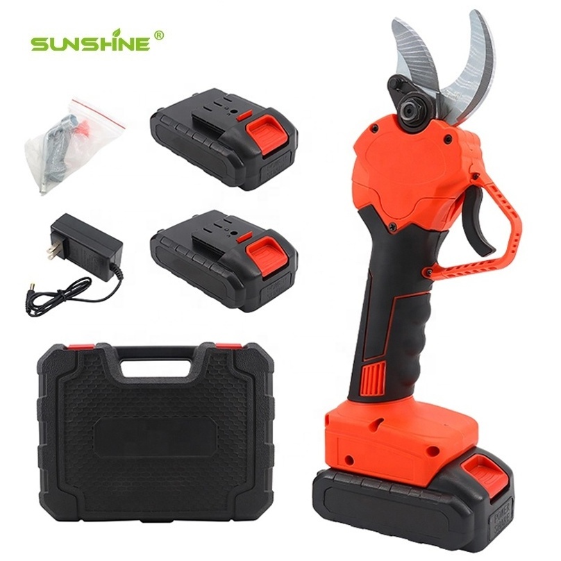 SUNSHINE Professional 40mm Electric Fruit Pruning Shear/Electric Bypass electric garden scissors