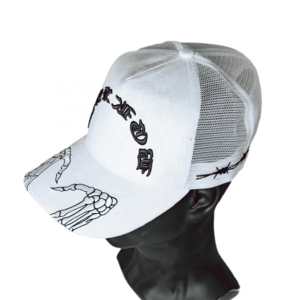 Wholesale Custom 5 Piece 3D Embroidered Trucker Hats Low Moq Snapback Baseball Cap for sale