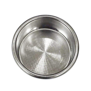 Coffee Filter Bottomless Portafilter Food Grade Stainless Steel 54mm Reusable Coffee Filter Basket