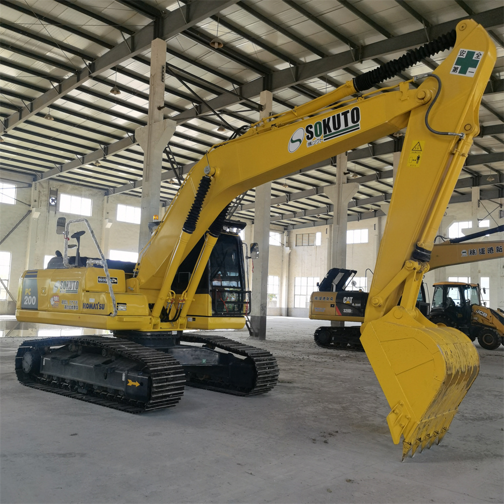 Japan Komatsu pc200 Used komatsu pc 200 Medium equipments komatsu pc120 pc130 pc200 excavators for sale