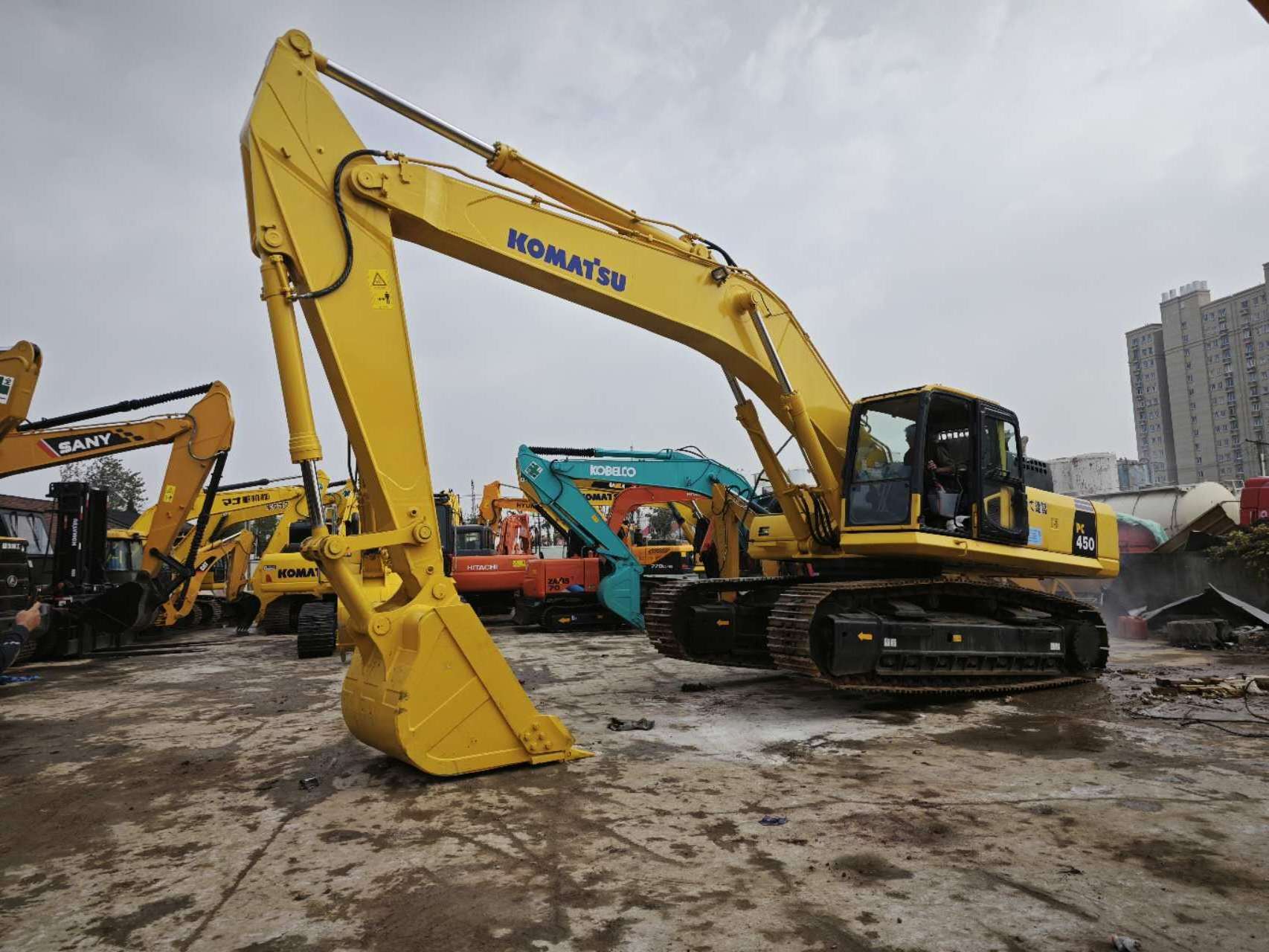 Used Japan Komatsu PC450 Excavator 45TON Used Excavator original PC400-8 PC400 PC450-8 for Sale