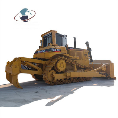 Caterpillar large-scale road construction dozer CAT D8R crawler bulldozer original painted cat dozer