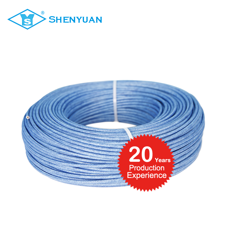 Glass Fibre Braided wire  300v 500v 180c degree GBB  silicone High Temperature wire cable