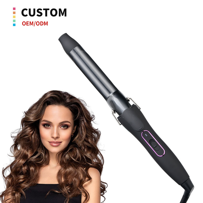 European Style Curling Iron Case Exquisite Packaging 25mm Barrel Waves Curly Hair Iron