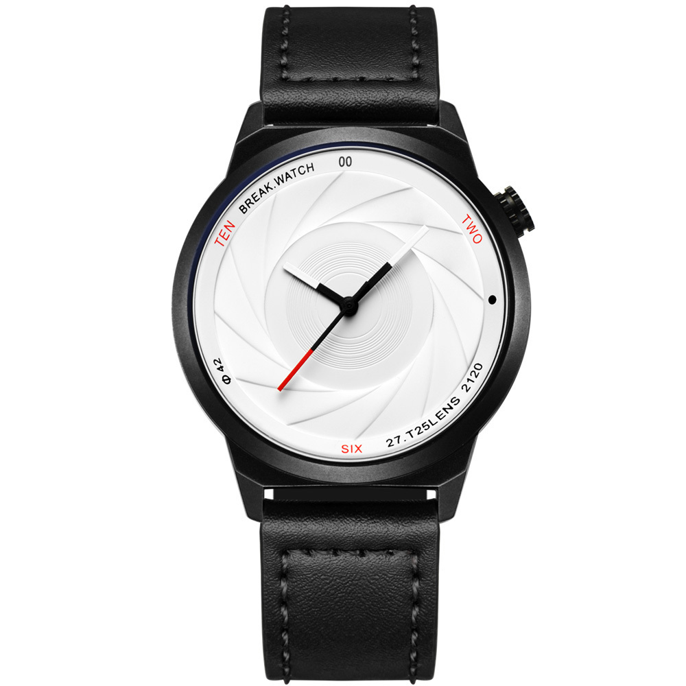 Break Watch T25 2021 Unique Watch Photographer Series Men Women Unisex Simple Quartz Sport Creative Fashion Casual Watches