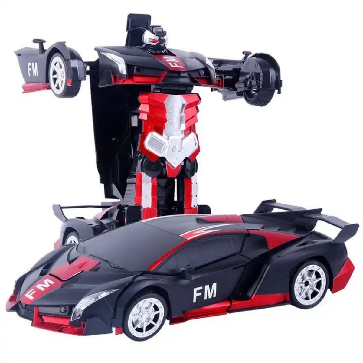 Deformation Car Robots Kids Toy Best Selling Electric RC Car Sports Remote Control 2 In1 Transformation Car 1:18 Multi-function