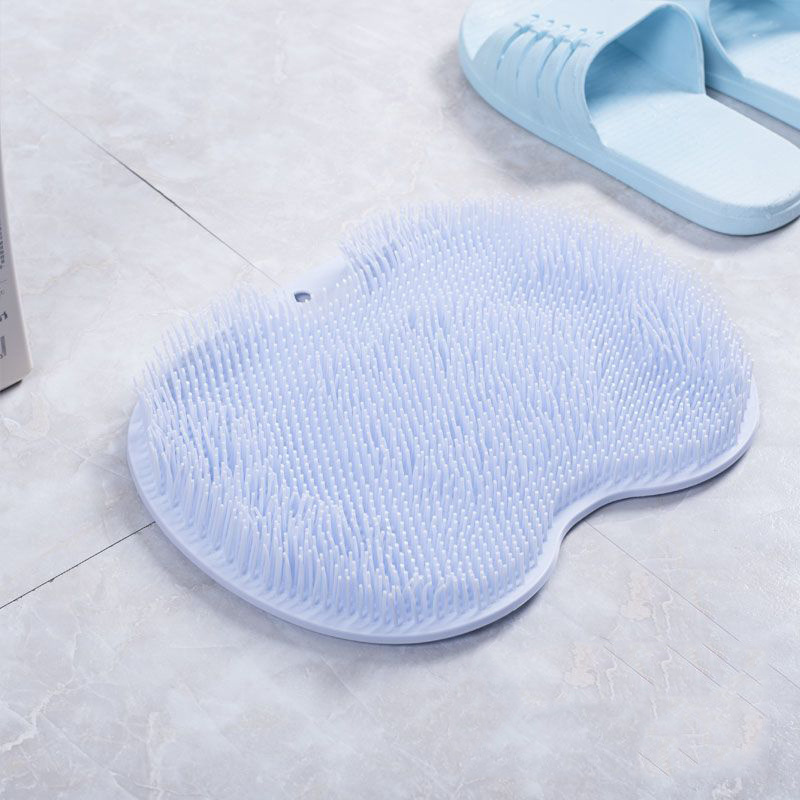 Factory new arrival kitchen home tools shower foot massager scrubber foot and massage mat for exfoliating dead skin feet clean