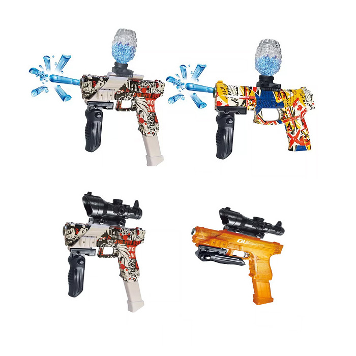 Factory Outlet Gel Bullet Toy Gun AK47 M416 Water Gel Splatter Blaster Bolas Electric Orbeezs Gun