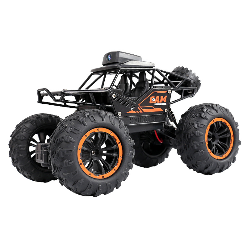 WIFI camera car toys high-speed charging alloy big feet off-road remote control kids toys cars radio control toys