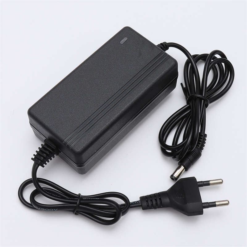 EU Plug 24W Power Adapter 12V 24V 1A 2A Wall-Mounted AC DC Switching Power for Desktop Connection