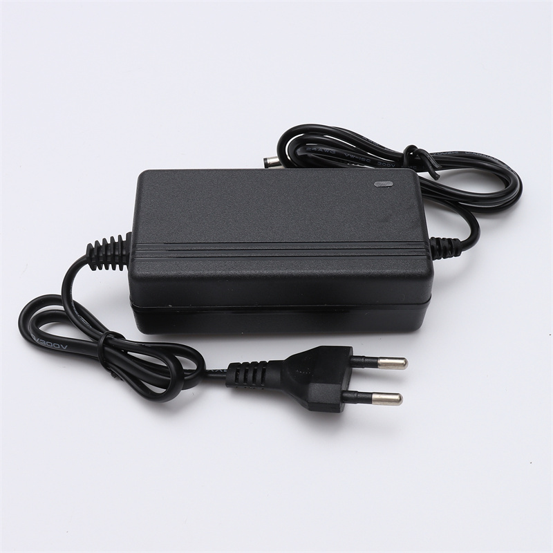 EU Plug 24W Power Adapter 12V 24V 1A 2A Wall-Mounted AC DC Switching Power for Desktop Connection