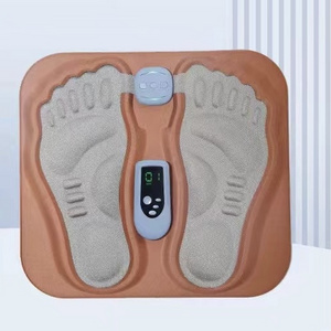 Portable Magnetic Therapy Reliexology Infrared Function Electronic Stimulator EMS Rechargeable Electric Tens Foot Mat Massager