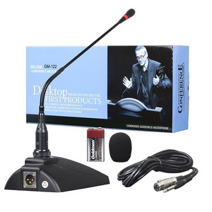 Best selling professional conference room microphone system gooseneck condenser microphone