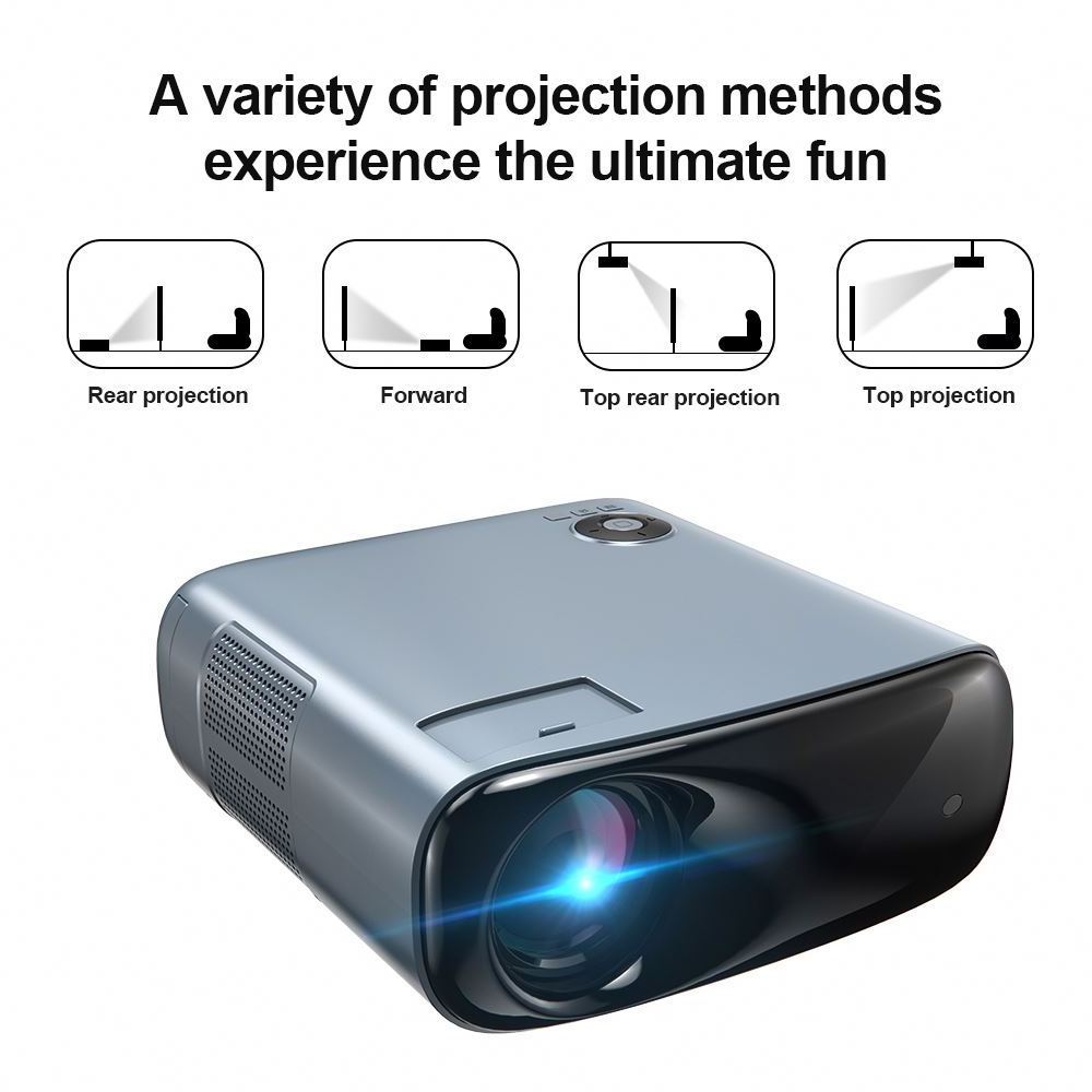 Portable  Small Full Hd Projector Rohs 12000 Lumens Mobile Phone Tv 3D Wifi Screen Projectors & Presentation Equipments