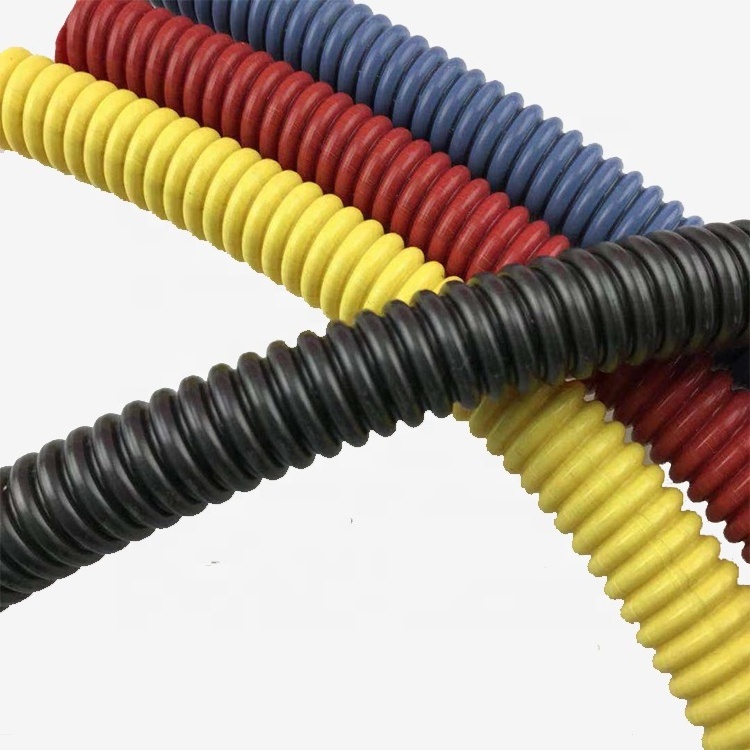 Auto Wire Protecting Ptfe Pipe Corrugated Hoses Transparent Tube corrugated fuel hose