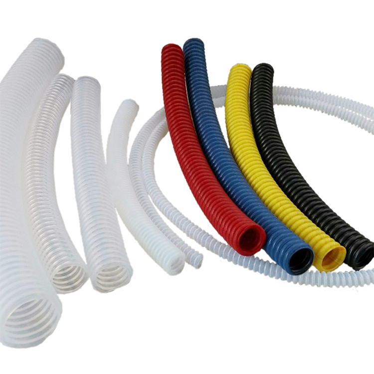 PTFE Corrugated Hose Tubes Diesel for Fuel  High Temperature Resistance Custom Free Sample