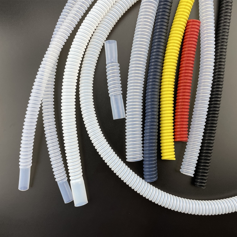 Ptfe Tubing Fittings Plastic Insulated Corrugated Ptfe Hose Ptfe Pipe