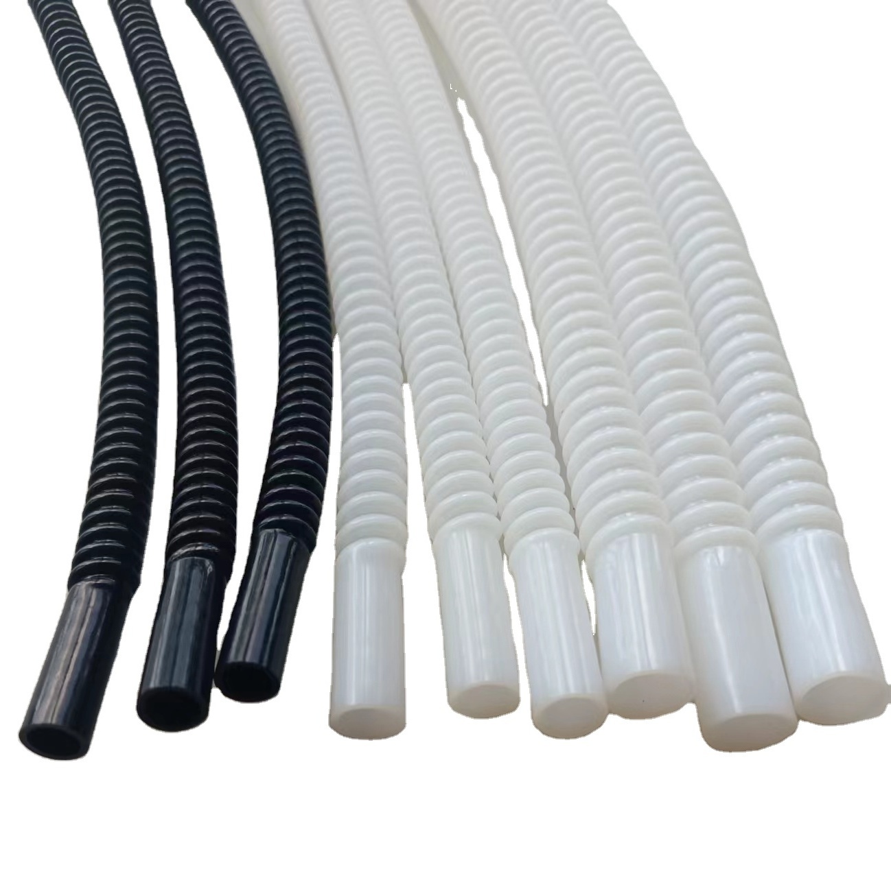 heat resistant high pressure white Black pure ptfe flexible hose 10mm ptfe plastic micro capillary tube