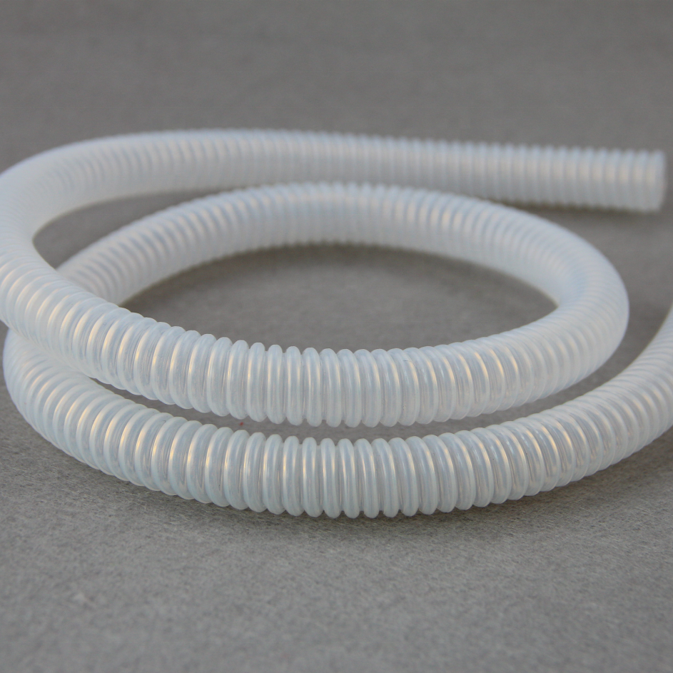 PTFE corrugated pipe tube Pfa Transparent Hose Corrugated Stainless Steel Ptfe Lined Pipe Assemblies