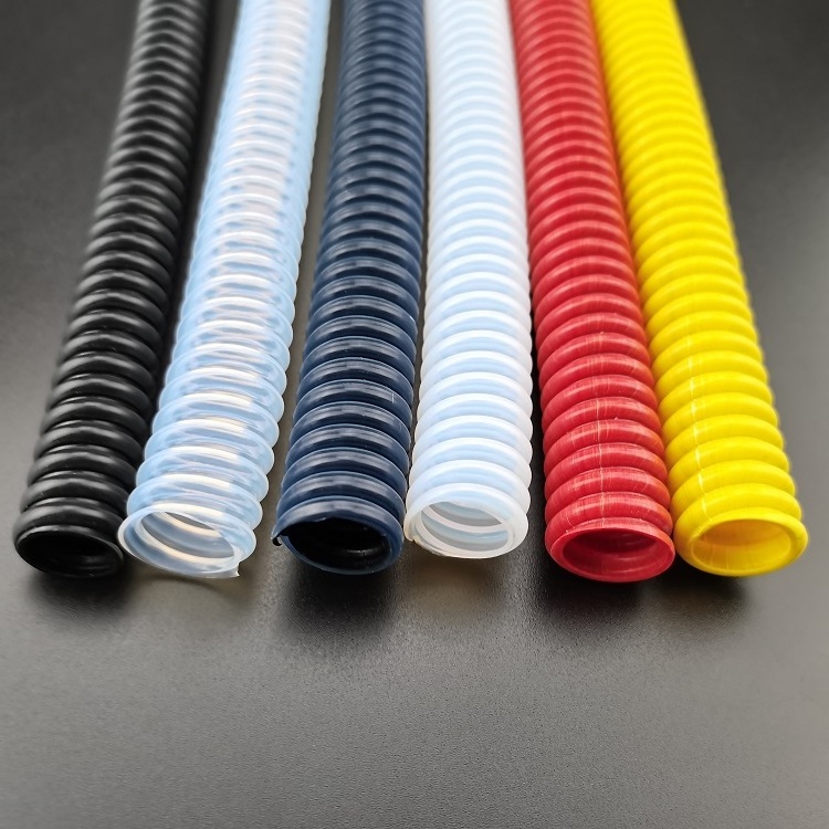 PTFE Corrugated Hose Tubes Diesel for Fuel  High Temperature Resistance Custom Free Sample