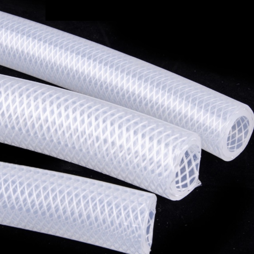 Customized Silicone Air Intake hose Upgrade Flexible Rubber Hose Silica Gel Braided Tube Reinforced model silicone braided